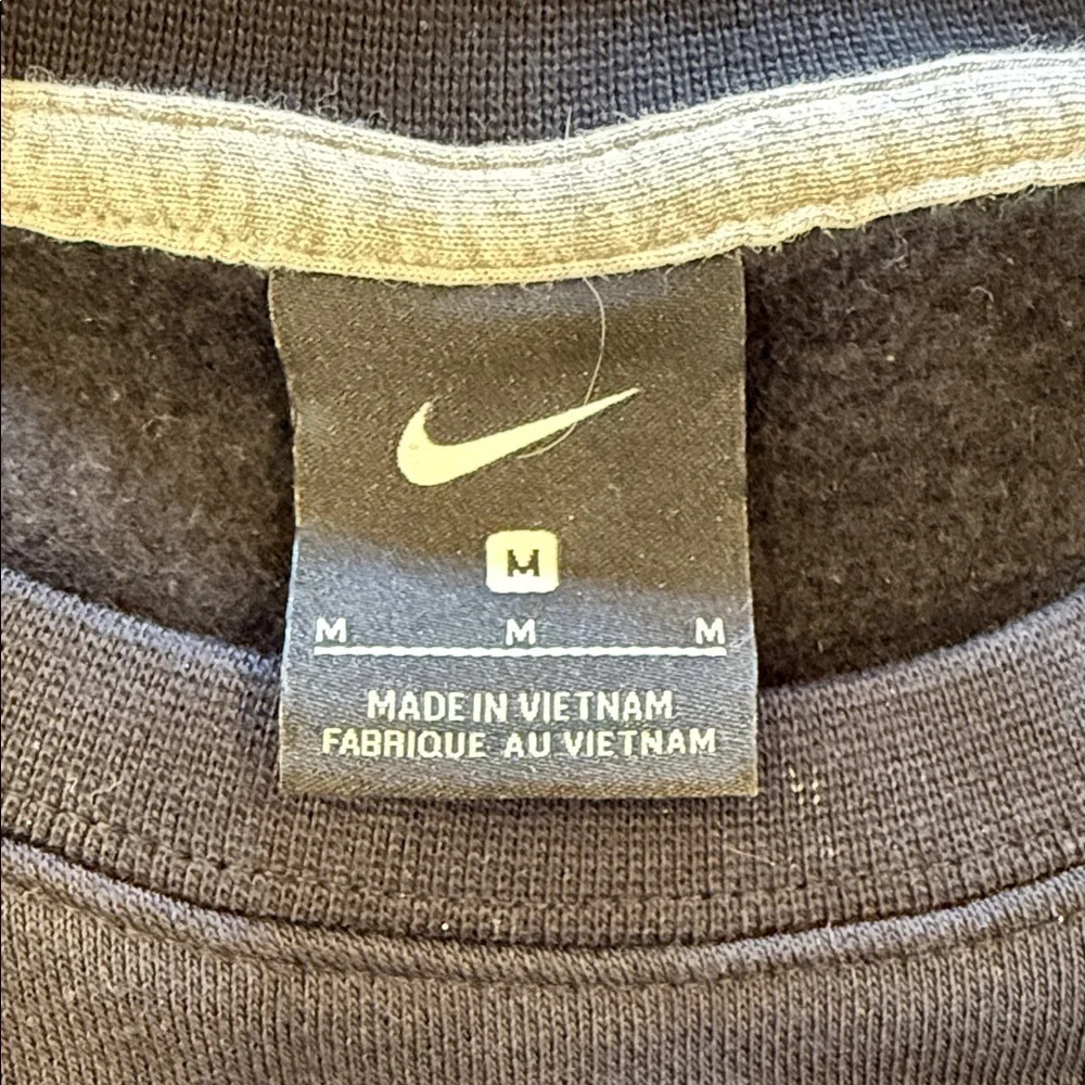 Nike Black Racing Sweatshirt Size M